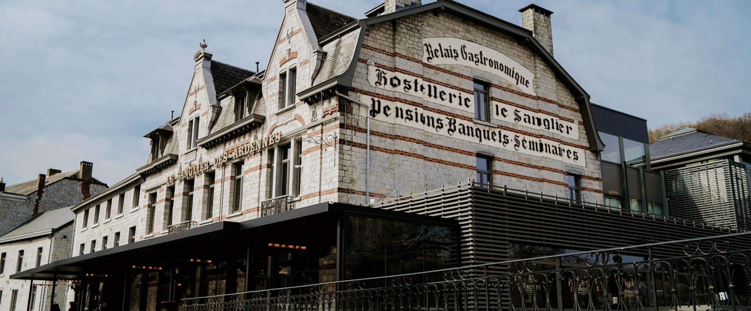 Facade du Sanglier des Ardennes