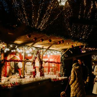 Chalet de marché de Noel 